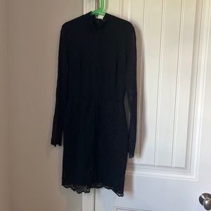 Black skinny dress